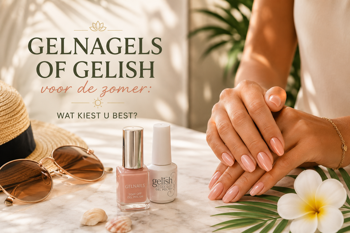 Gelnagels of gelish voor de zomer: wat kiest u best? bij Beauty & Relax Utopia