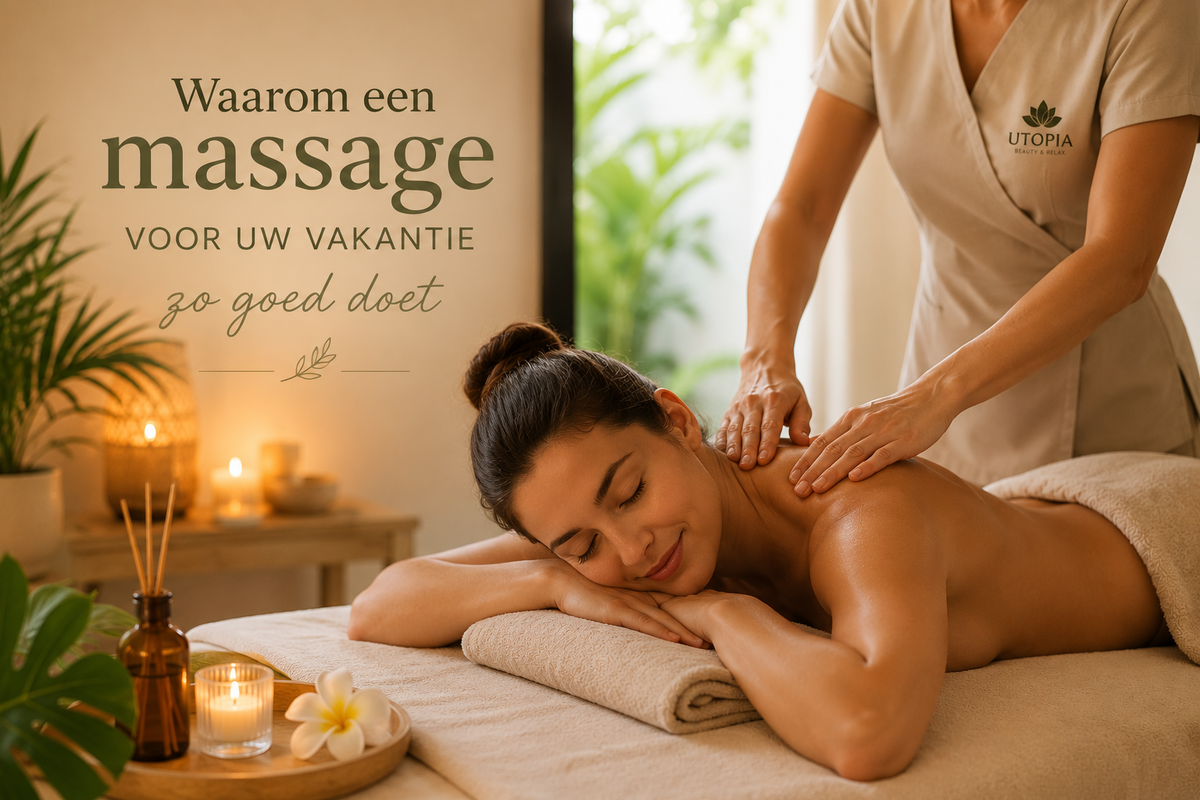 Waarom een massage voor uw vakantie zo goed doet bij Beauty & Relax Utopia
