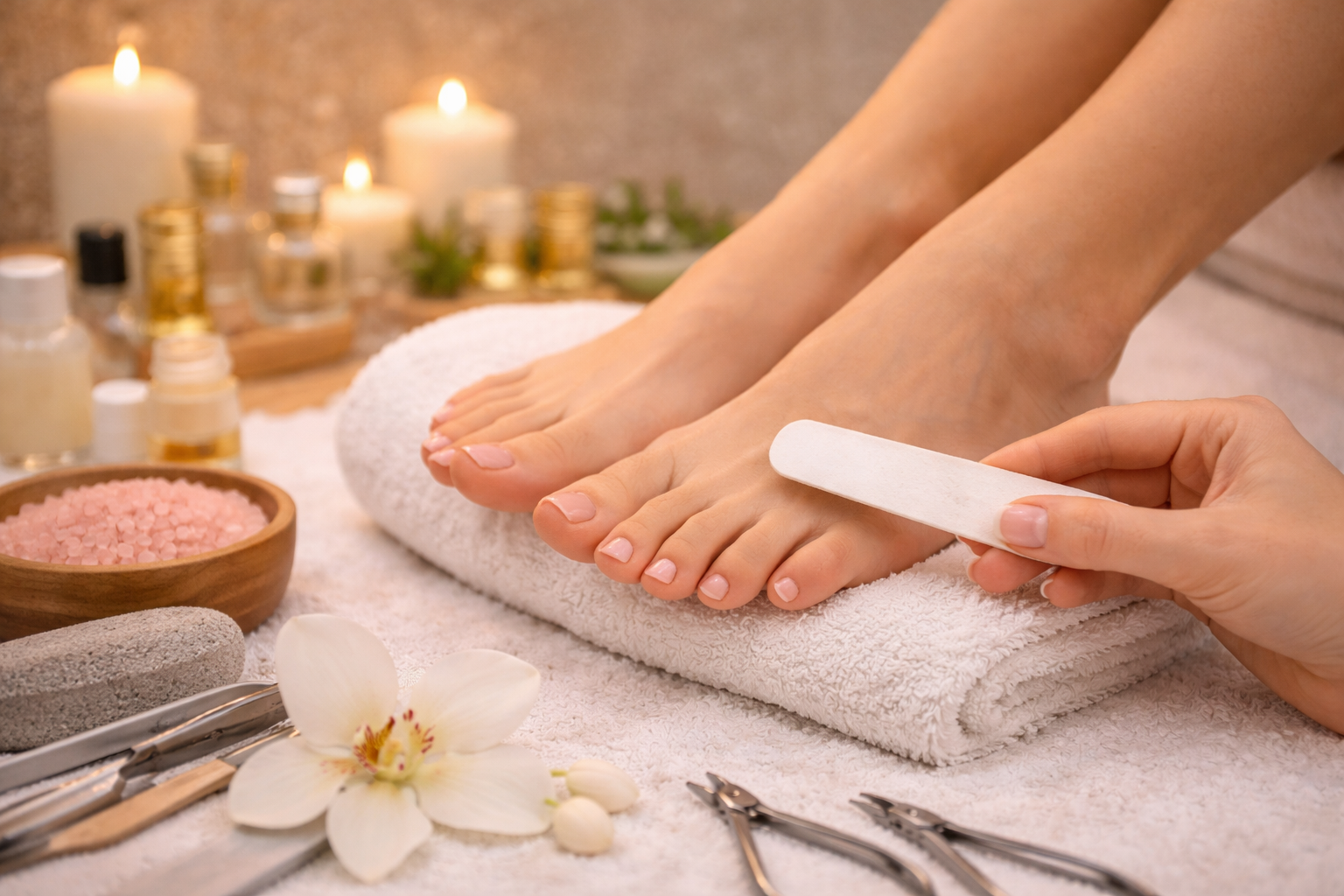 Pedicure en voetverzorging bij Beauty & Relax Utopia in Ninove