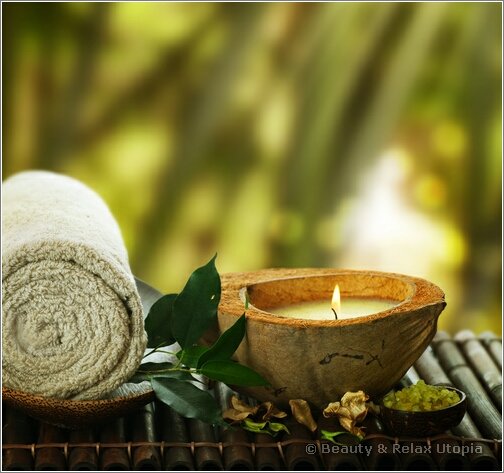 Candle Sauna Arrangement - Beauty & Relax Utopia