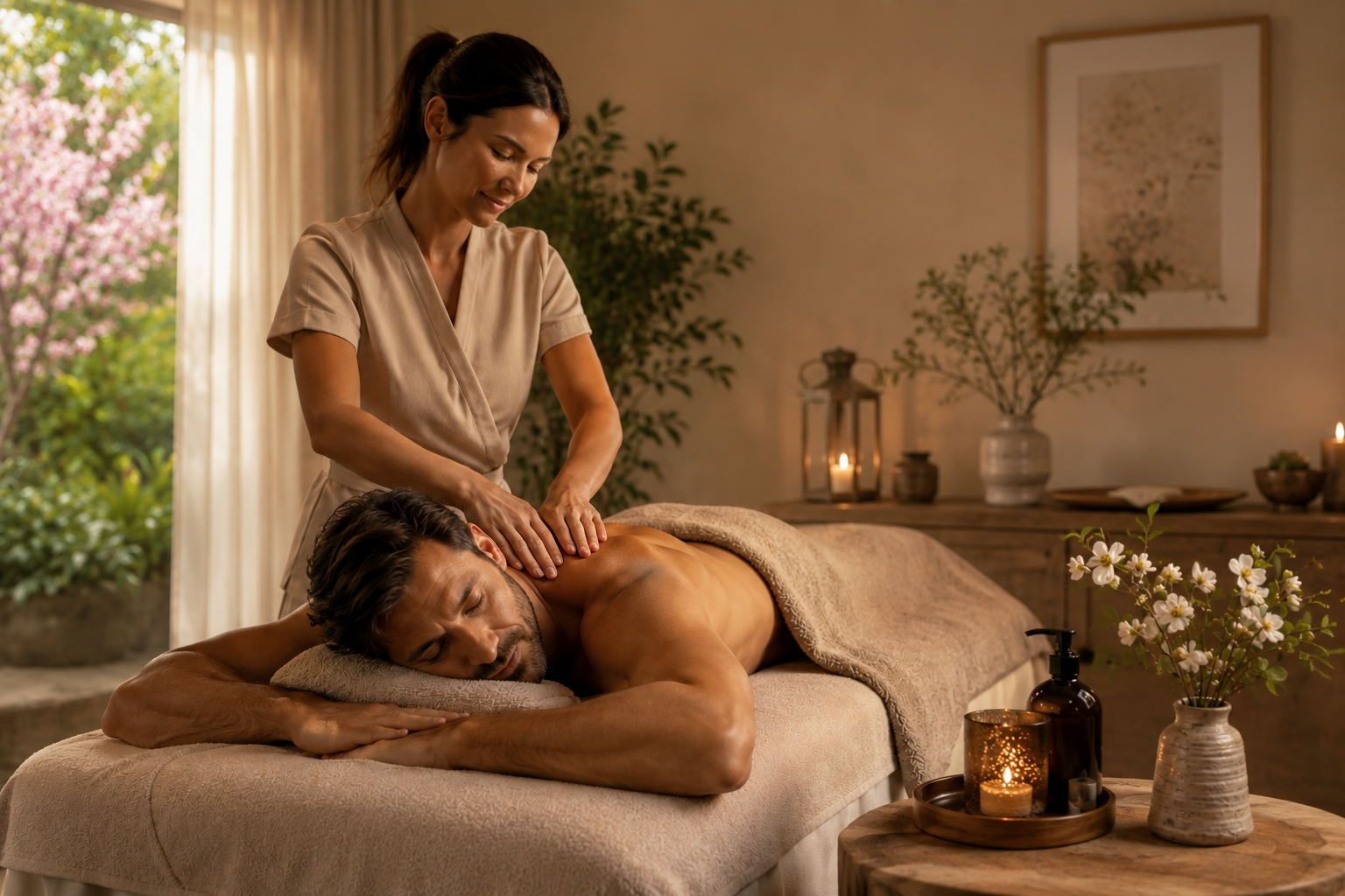 Ontspannende massage cadeau geven voor Vaderdag bij Beauty & Relax Utopia